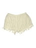 Audrey 3+1 100% Polyester Ivory Shorts Size M - photo 2