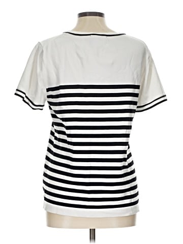 Karl Lagerfeld Paris Short Sleeve Top (view 2)