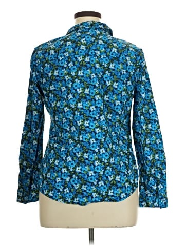 Laura Scott Long Sleeve Button-Down Shirt (view 2)