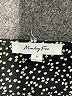 Monday Fun 100% Polyester Black Long Sleeve Blouse Size M - photo 7