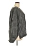 Jane and Delancey Metallic Gray Pullover Sweater Size 2X - photo 4