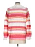 Talbots Outlet 100% Cotton Stripes Pink Pullover Sweater Size Lg Petite - photo 2