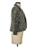 Tabitha Animal Print Gray Blazer Size 4 - photo 4