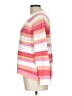 Talbots Outlet 100% Cotton Stripes Pink Pullover Sweater Size Lg Petite - photo 5