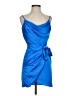 Do & Be 100% Polyester Blue Cocktail Dress Size S - photo 1