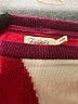 Faherty Color Block Burgundy Pullover Sweater Size S - photo 7