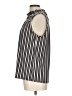 Adrianna Papell Black Sleeveless Blouse Size L - photo 5