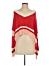 Altar'd State 100% Polyester Color Block Red Pullover Sweater Size XS - photo 1