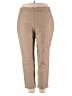 Alfred Dunner Solid Tan Khakis Size 20 - photo 1