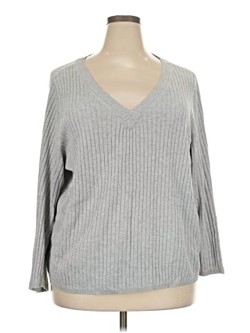 Lane Bryant 3/4 Sleeve T-Shirt (view 1)