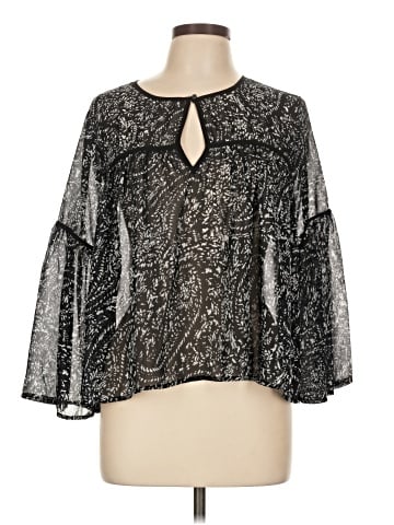 Lucky Brand Long Sleeve Blouse (view 1)