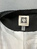 Anne Klein 100% Polyester Plaid White Jacket Size XL - photo 6
