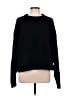Topshop Solid Black Pullover Sweater Size 12 - photo 1