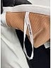 Self-Portrait 100% Polyester Black Crepe Bow Mini Dress Size 0 - photo 6
