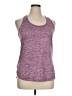Reebok 100% Polyester Purple Active Tank Size XL - photo 1