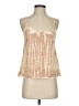 Mystree 100% Rayon Tan Tank Top Size S - photo 1