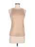 Boston Proper Tan Sleeveless T-Shirt Size M - photo 1