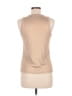 Boston Proper Tan Sleeveless T-Shirt Size M - photo 2