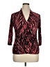 Alfani Red 3/4 Sleeve Blouse Size XL - photo 1