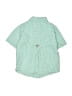 Columbia Checkered-gingham Green Short Sleeve Button-Down Shirt Size 3T - photo 2