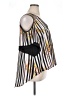 Bisou Bisou 100% Polyester Stripes Black Sleeveless Blouse Size XL - photo 4