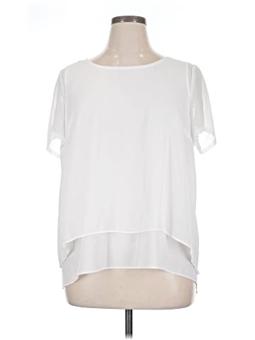 Dana Buchman Short Sleeve Blouse (view 1)