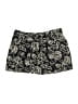 Ann Taylor LOFT 100% Lyocell Paisley Black Shorts Size 6 - photo 1