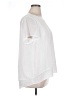 Dana Buchman 100% Polyester White Short Sleeve Blouse Size XL - photo 4