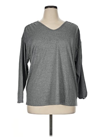 Lane Bryant 3/4 Sleeve T-Shirt (view 1)