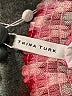 Trina Turk 100% Polyester Print Red Casual Pants Size L - photo 8