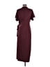 Monki Burgundy Purple Casual Dress Size M - photo 2