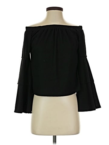 Go Couture 3/4 Sleeve Blouse (view 1)
