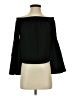 Go Couture Black 3/4 Sleeve Blouse Size S - photo 1