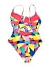 No Boundaries Graphic Pink One Piece Swimsuit Size XL - photo 2