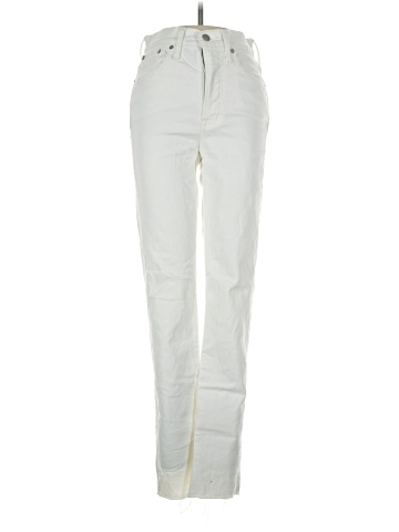 Madewell The Tall Perfect Vintage Jean in Tile White: Raw-Hem Edition (view 1)