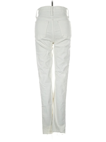 Madewell The Tall Perfect Vintage Jean in Tile White: Raw-Hem Edition (view 2)