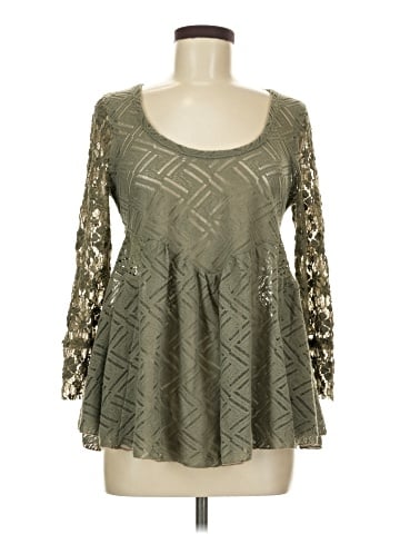 Free People Long Sleeve Blouse (view 1)