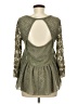 Free People Green Long Sleeve Blouse Size M - photo 2