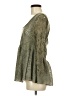 Free People Green Long Sleeve Blouse Size M - photo 5