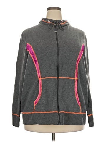 Active Zip Up Hoodie (view 1)