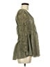 Free People Green Long Sleeve Blouse Size M - photo 4