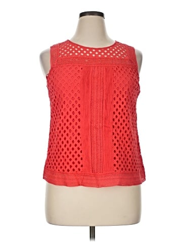 Skies Are Blue Sleeveless Blouse (view 1)