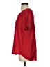 Pleione Red Short Sleeve Blouse Size S - photo 5