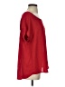 Pleione Red Short Sleeve Blouse Size S - photo 4