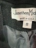Jonathan Michael 100% Wool Black Coat Size 8 - photo 6