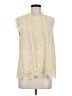 Sundance Ivory Sleeveless Blouse Size M - photo 1