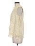Sundance Ivory Sleeveless Blouse Size M - photo 5