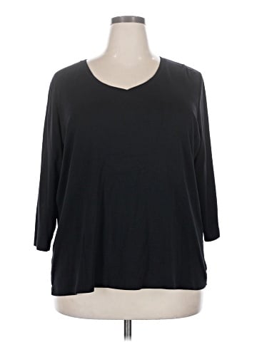 St. John's Bay 3/4 Sleeve T-Shirt (view 1)