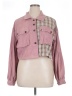 Shein Color Block Pink Jacket Size XL - photo 1