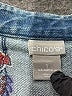 Chico's 100% Cotton Blue Denim Jacket Size Med (1) - photo 3